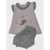 Resim Lila Butik Bebek Şortlu Takım 