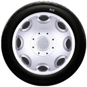 Resim Skoda Uyumlu 15 Inç Kırılmaz Sks Jant Kapağı 1 Takım 4 Adet No:300 