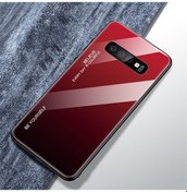 Resim Samsung Galaxy Uyumlu S10 İçin Degrade Cam Tpu + Pc Telefon Koruyucu Kapak 