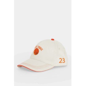 Resim DeFacto Nakışlı Pamuklu Cap Şapka Erkek Çocuk G4756A826SM 