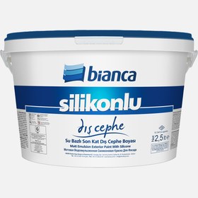 Resim Bianca 2,5 L Silikonlu Dış Cephe Boyası Beyaz 