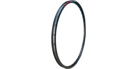 Resim Trazano 27,5" Duble Jant Çemberi 36 Delik D Fren Yüzüklü - Siyah 