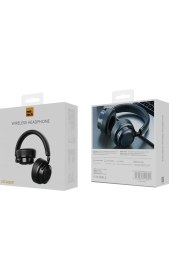 Resim Nettech NT-HS09 Kablosuz Kulak Üstü Bluetooth Kulaklık (Siyah) 
