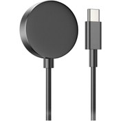 Resim hoco. CW48 Kablosuz Manyetik Akıllı Saat Şarjı - Siyah 