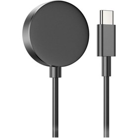 Resim hoco. CW48 Kablosuz Manyetik Akıllı Saat Şarjı - Siyah 