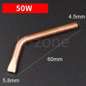 Resim Pandoraplanet Harici Isı Ahşap Saplı Havya Ucu Kurşunsuz Çevre Dostu Saf Bakır 50/75/100/150/200/300W Isıtıcı (Yurt Dışından) 