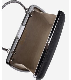 Resim Valmenti Kadın Vegan Siyah Abiye Çanta 1083 0016 Bn Cnt Y25 Sıyah Sımlı Siyah 