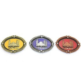 Resim İstanbul Temalı Metal Magnet Sultanahmet Kabartmalı 