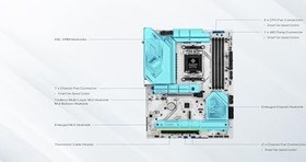 Resim ASRock B850 Steel Legend WiFi RGB ATX Anakart, AMD AM5 Ryzen 9000 & 8000, DDR5, 4x M.2 SSD, 4k 120Hz, AMD Expo, WiFi 7 