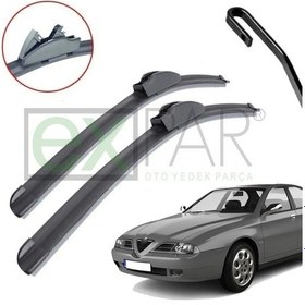 Resim Alfa Romeo 166 Sedan Ön Cam Silecek Süpürgesi Takımı 1998 - 2003 