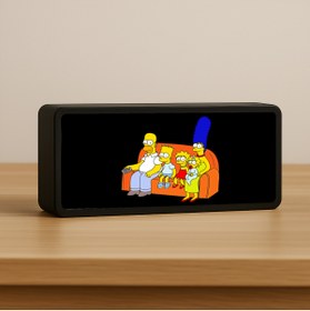 Resim Sfenks. Simpsons LED Lamba & Masa Lambası & Gece Lambası 