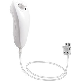 Resim Cbtx Nintendo Wii Uyumlu Kayma Önleyici Tasarım 1: 1 Kavisli Kablolu Oyun Denetleyicisi İçin 8530 Kablolu Uzaktan Kumanda Beyaz 