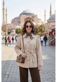 Resim Lela Bayan Trençkot 6927651 Taş Taş 