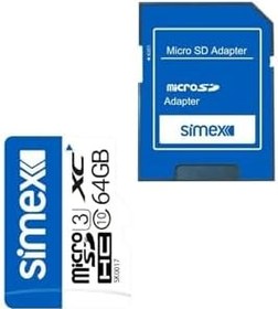 Resim Simex Hafiza Karti SH-101 Data Safety Micro SD 64GB 