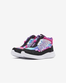 Resim Skechers Jumpsters Kız Çocuk Siyah Işıklı Bot Siyah 