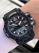 Resim Joefox Digital Ve Analog 2 Yıl Garantili Kronmetre+Takvim+Alarm+Aydınlatma Erkek Kol Saati JOE.BK15 