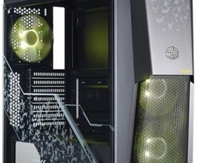 Resim CoolMaster Masterbox Mb500 Tg Argb Led Strip Mesh Ön Panel, Pencereli Midtower Kasa Mb500-Kgnn-S00 