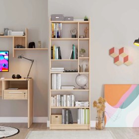 Resim Adore Plus 10 Raflı Bölmeli Kitaplık 