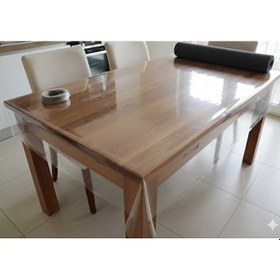 Resim Şeffaf Pvc Masa Örtüsü 70 X 200 Cm 1.4 Mm Kaymaz Su Geçirmez Masa Çok Renkli 
