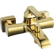 Resim Creavit Ag2500G Avangart Lüx Banyo Bataryası Musluk Altın 