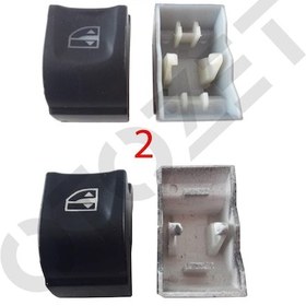 Resim Megane 3 Laguna 3 Cam Açma Dügme Tusu Butonu 500018869 