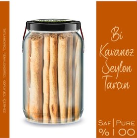 Resim Seylon Tarçın Bi Kavanoz 660 Cc. Cam Kavanozda Orijinal Ceylon Tarçın Seylan Tarçın Ceylon Cinnamon 