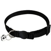 Resim Soulader Dokuma Naylon Kedi Tasması Çanlı Emniyet Tokalı Desenli Desenli Evcil Hayvan Boyun Tasması Çok Renkli Seçenekler 