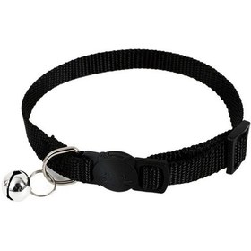 Resim Soulader Dokuma Naylon Kedi Tasması Çanlı Emniyet Tokalı Desenli Desenli Evcil Hayvan Boyun Tasması Çok Renkli Seçenekler 