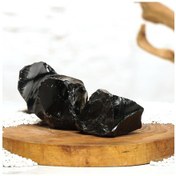 Resim Ham Obsidyen Koruyucu Taşı Doğal Taş 