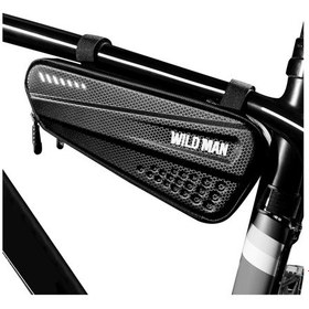 Resim Mufunye Bisiklet Aksesuarları - Su Geçirmez Sert Kabuklu Üst Boru Çerçeve Çantası Yol Ve Dağ Bisikleti İçin Çok Renkli 