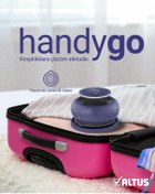 Resim Altus handy go seyahat ütü ve kırışıklık giderici 1400 w yatay ve dikey seramik taban 