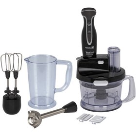 Resim TEFAL Powelix Activflow Pro 1000 Watt Blender Seti - Siyah 