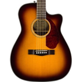 Resim Fender CC-140SCE Concert Elektro Akustik Gitar - Sunburst / Walnut 