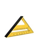 Resim Suntek Tadilat Projeleri Için Marangozluk Üçgen Cetvel Sarı 