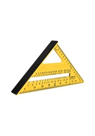 Resim Suntek Tadilat Projeleri Için Marangozluk Üçgen Cetvel Sarı 