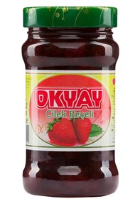 Resim Okyay Kavanoz Çilek Reçeli 400 G 