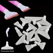 Resim 17 adet/6 adet Elmas Boyama Kalemi Yedek Başlıklar Seti, DIY 5D Elmas Nakış Uç Matkap Kalemleri Sanat El Sanatları için, Temel Stil Plastik Uygulama Araçları, Güç Gerektirmeyen Manuel El Sanatları Malzemeleri 