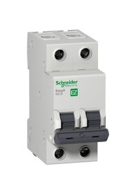 Resim Schneider Electric EZ9F34210 Easy9 2 Faz 10A 4.5 Ka C Tipi N Otomat 