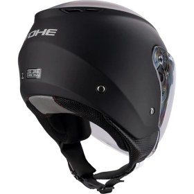 Resim Yohe Motosiklet Kaskı 852-MATT-BLACK 
