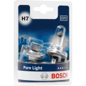 Resim Bosch 12V H7 Ampul Pure Light Çiftli Far Ampulu 