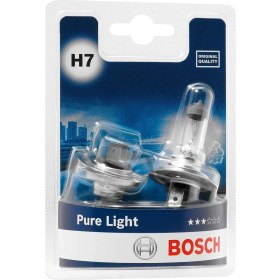 Resim Bosch 12V H7 Ampul Pure Light Çiftli Far Ampulu 