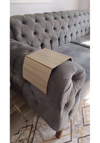 Resim Cordoba Koltuk Kenarı Katlanabilir Yan Sehpa Amerikan Servisi 