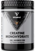 Resim Vitalest Creatıne Monohydrate 300gr. Aromasız Kreatin 