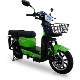 Resim Motolux Piton Elektrikli Scooter Yeşil - 2024 Model 