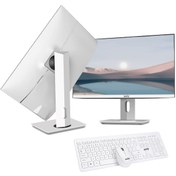 Resim İzoly P301 i3-10100 8 GB 256 GB SSD 24" Free Dos FHD Webcam Pivot AIO Masaüstü Bilgisayar 