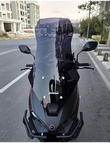 Resim Motocam Rks Lince 125 Ön Cam 2021-2026 Model 65cm Siyah Renkli 4mm Orta Boylu 