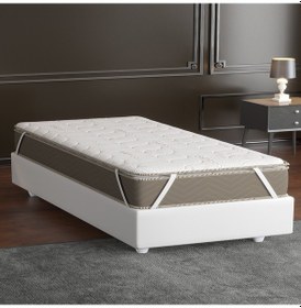 Resim Full Ortopedik Bamboo Yatak Pedi 100x190 cm,Yatak Şiltesi,Topper 