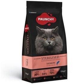 Resim Paunchy Sterilised Somonlu Kısırlaştırılmış Kedi Maması 15 Kg 