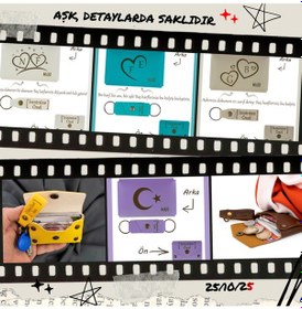 Resim Miaju Koyu Turkuaz, Hayat Ağacı Desenli, İsme Özel Hediyelik Cüzdan Set, Kişisel Dokunuşlu Hediye Koyu Turkuaz 