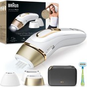 Resim Braun Ipl Silk·expert Pro 5, Evde Tüy Alma, Çanta, Venus Tıraş Makinesi, 3 Başlık Ile, Pl5242 